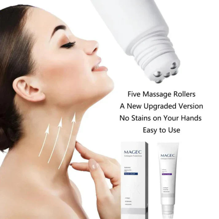 Magec Collagen Fullerene Neck Cream - Tightening & Anti-Wrinkle Formula