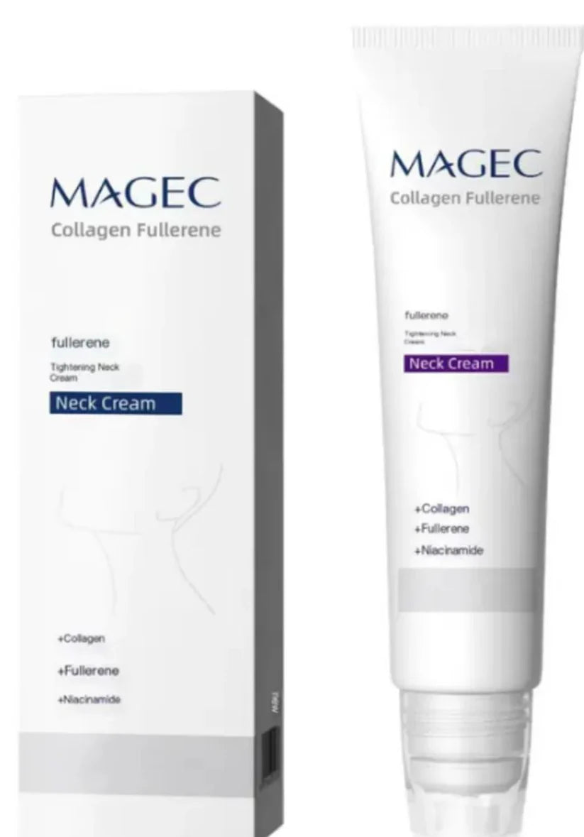 Magec Collagen Fullerene Neck Cream - Tightening & Anti-Wrinkle Formula